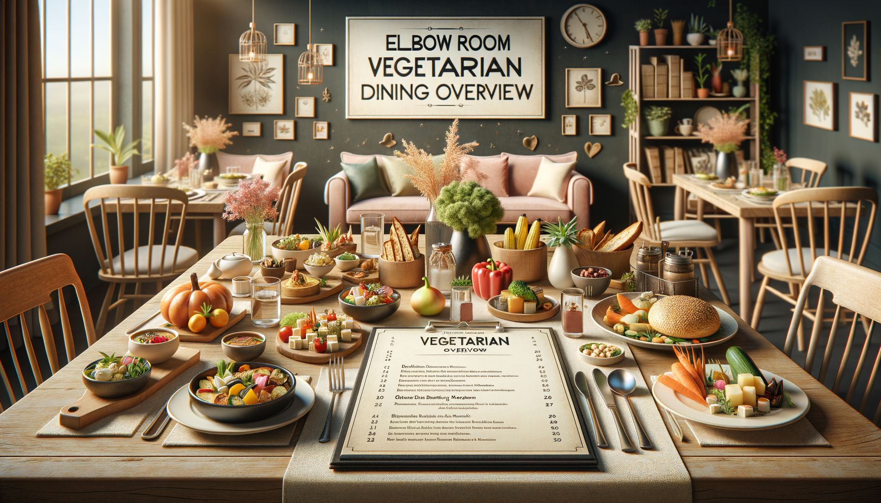 Menu details, preparation techniques and customization